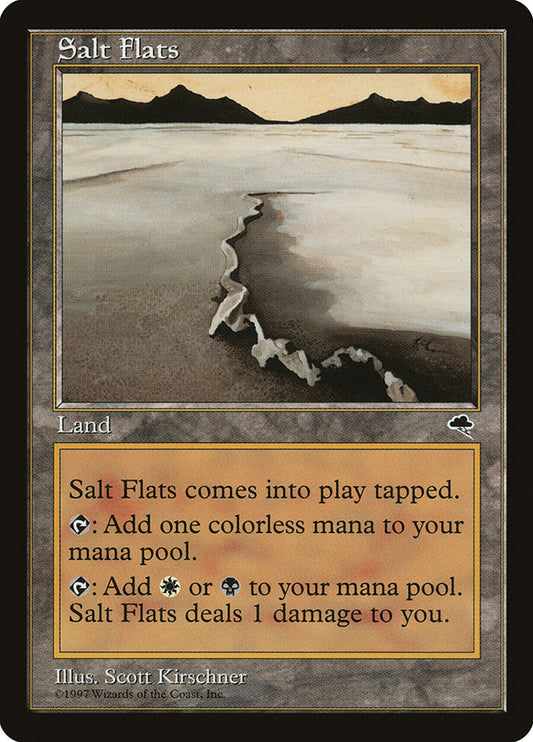 MTG Card Title: Salt Flats TMP/324