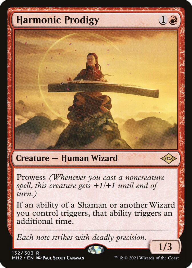 MTG Card Title: Harmonic Prodigy MH2/132