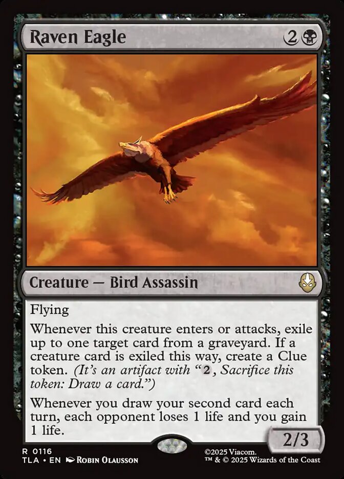 MTG Card Title: Raven Eagle TLA/116