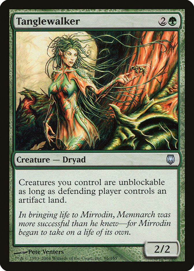 MTG Card Title: Tanglewalker DST/86