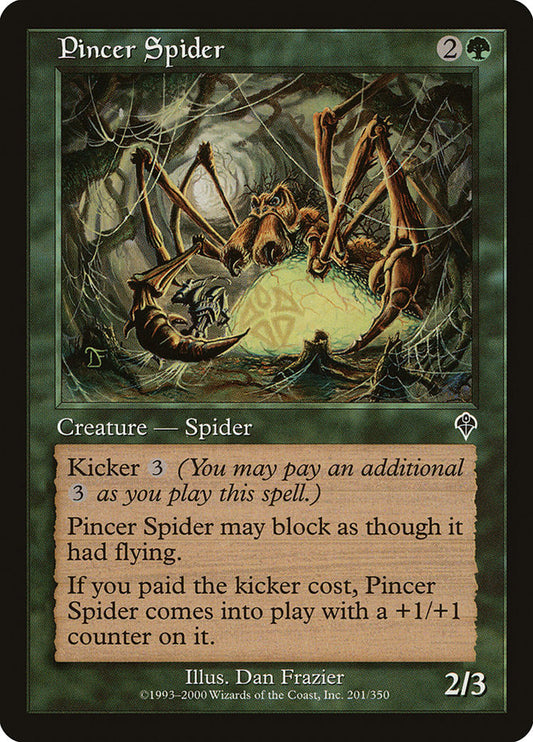 MTG Card Title: Pincer Spider INV/201