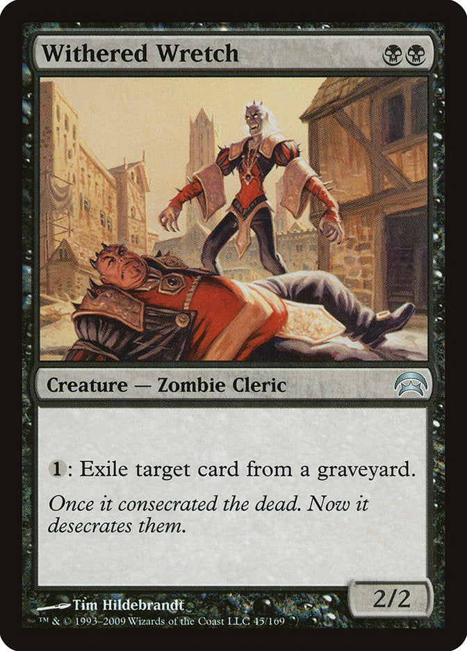 MTG Card Title: Withered Wretch HOP/45