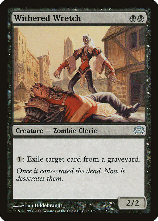 MTG Card Title: Withered Wretch HOP/45