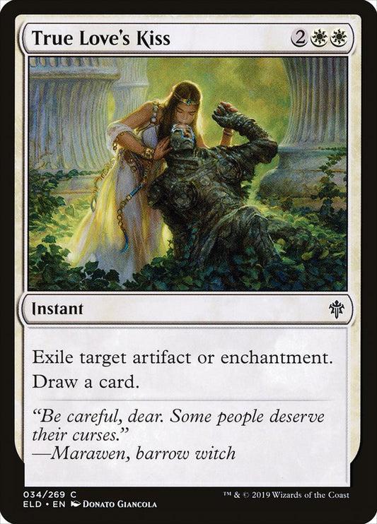 MTG Card Title: True Love's Kiss ELD/34