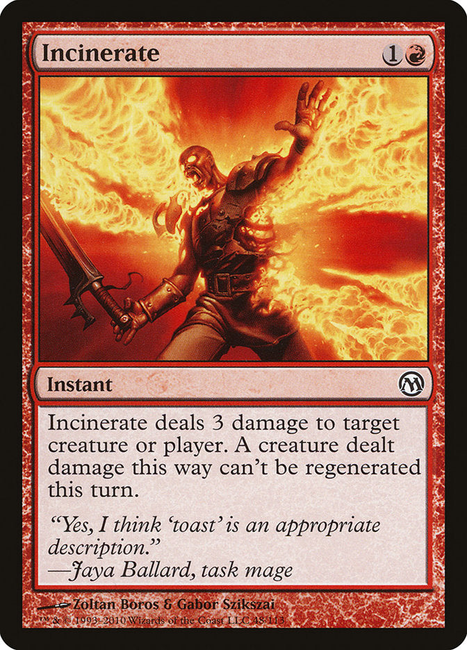 MTG Card Title: Incinerate DPA/48