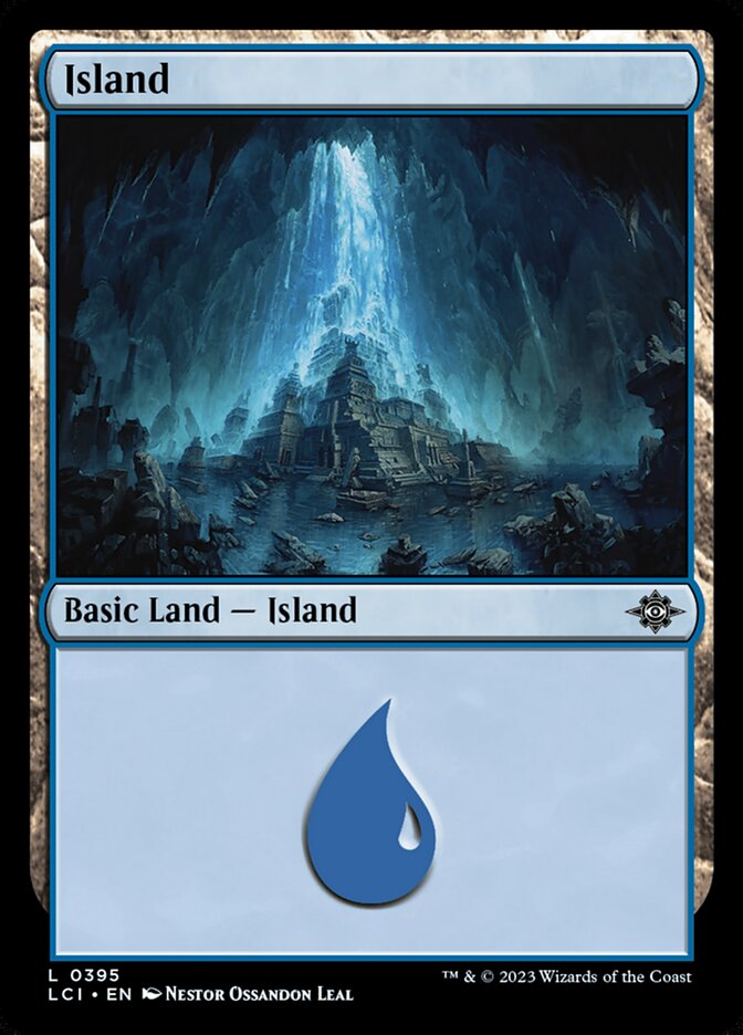 MTG Card Title: Island LCI/395