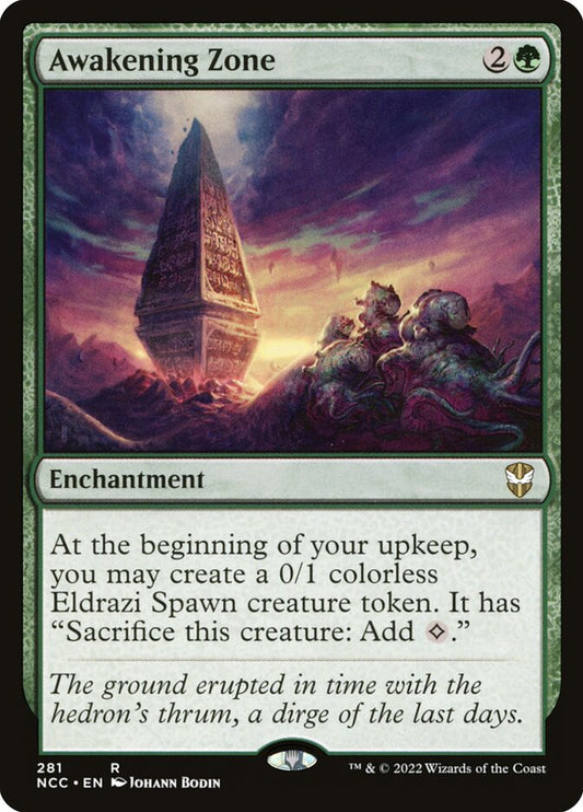 MTG Card Title: Awakening Zone NCC/281