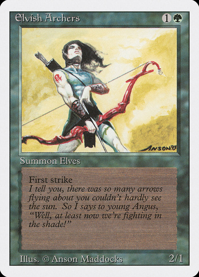 MTG Card Title: Elvish Archers 3ED/193