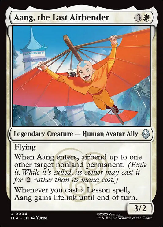 MTG Card Title: Aang, the Last Airbender TLA/4