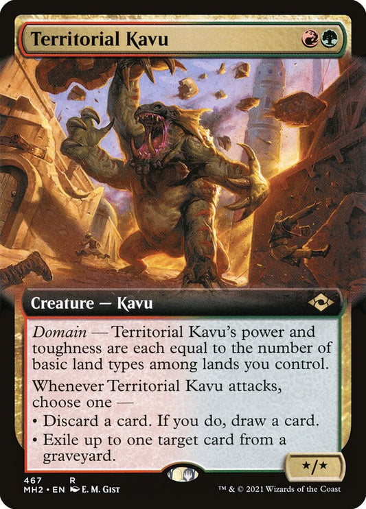 MTG Card Title: Territorial Kavu MH2/467