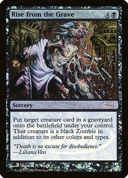 MTG Card Title: Rise from the Grave DCI/31