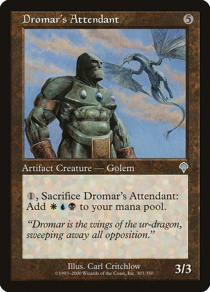 MTG Card Title: Dromar's Attendant INV/303