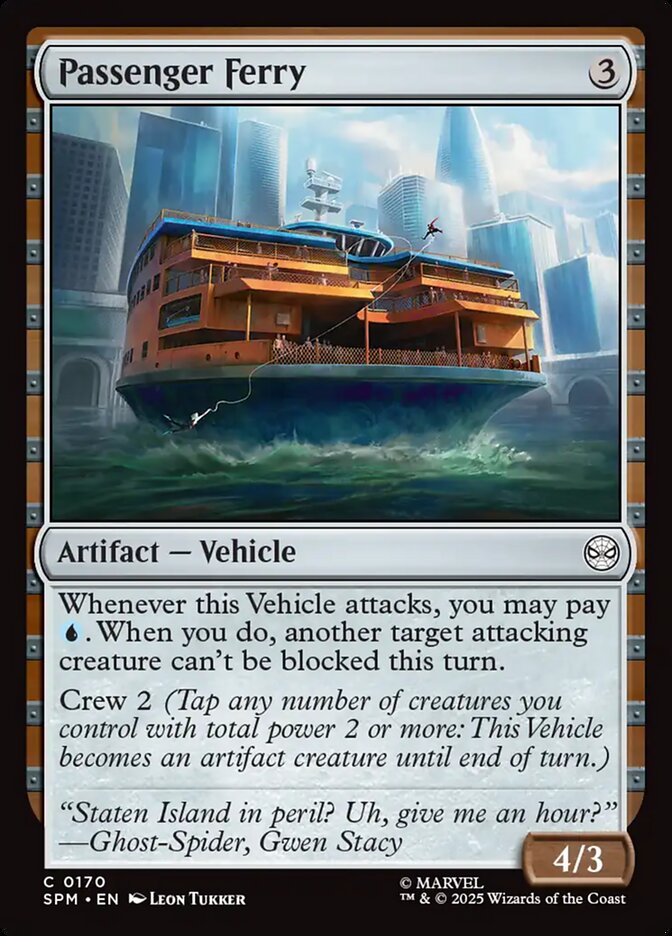 MTG Card Title: Passenger Ferry SPM/170