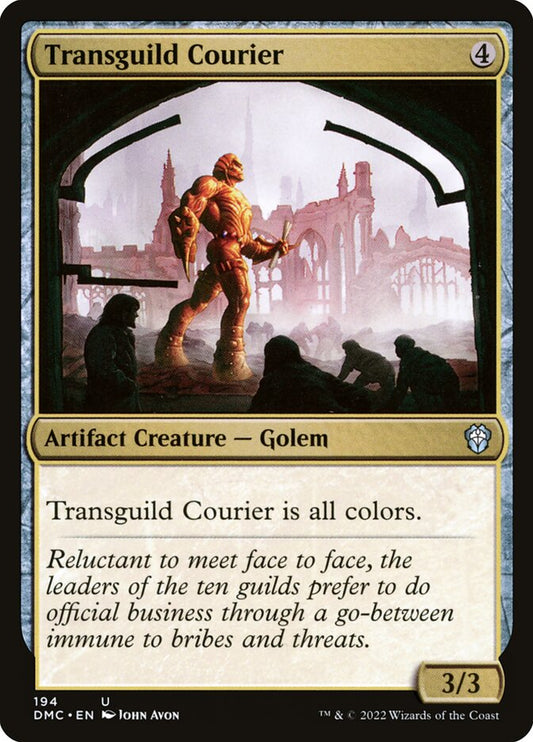 MTG Card Title: Transguild Courier DMC/194