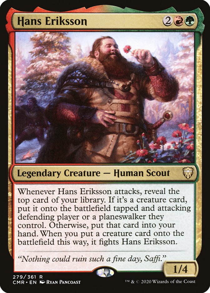 MTG Card Title: Hans Eriksson CMR/279