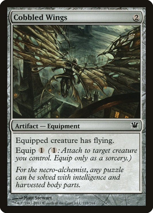 MTG Card Title: Cobbled Wings ISD/219