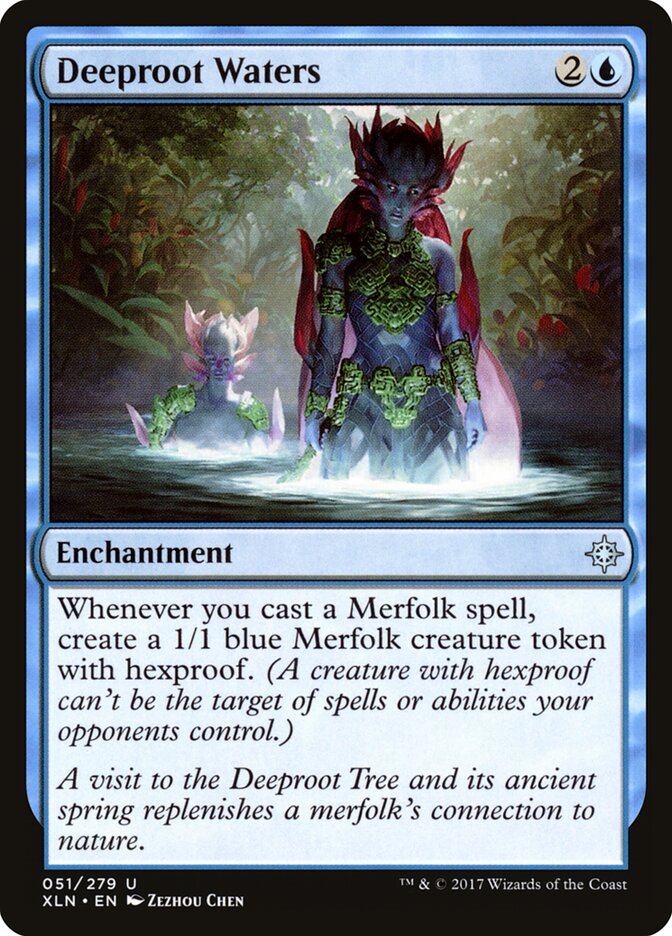 MTG Card Title: Deeproot Waters XLN/51