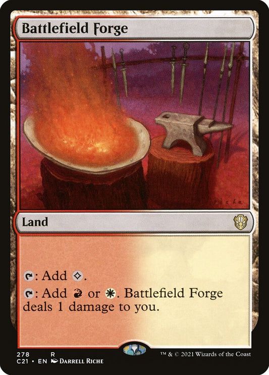 MTG Card Title: Battlefield Forge C21/278