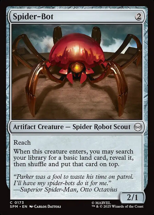 MTG Card Title: Spider-Bot SPM/173