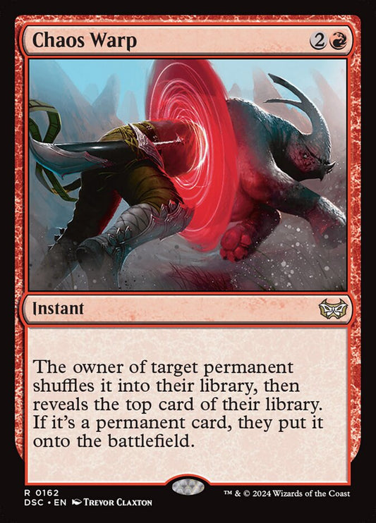 MTG Card Title: Chaos Warp DSC/162
