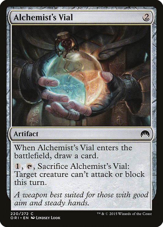 MTG Card Title: Alchemist's Vial ORI/220