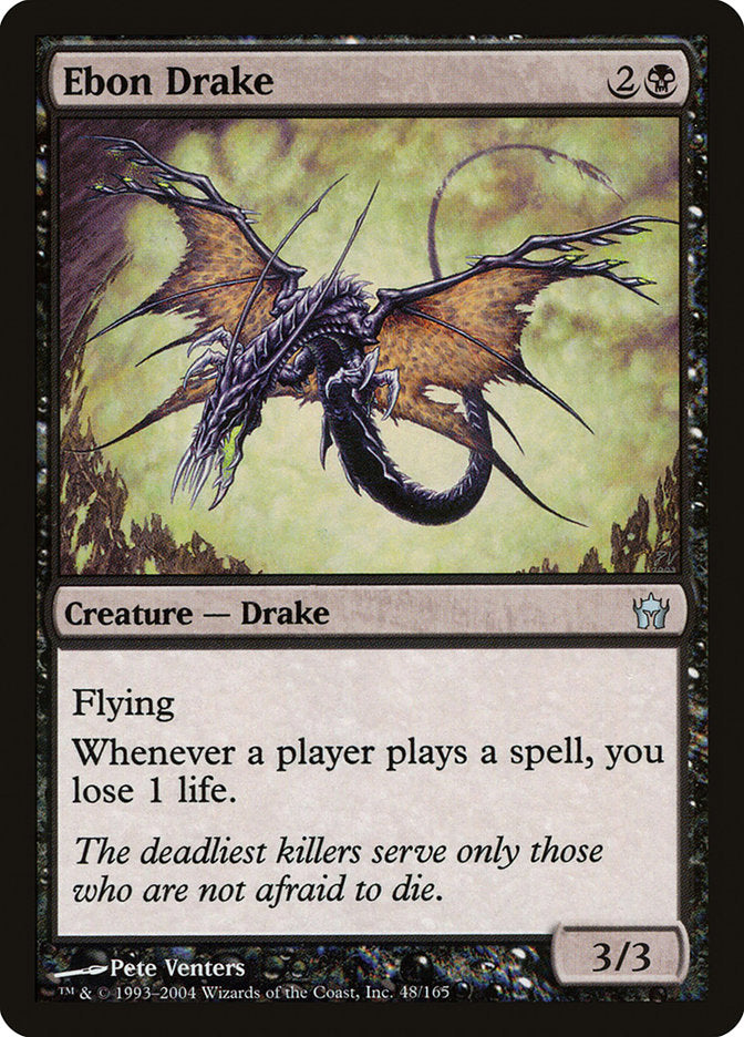 MTG Card Title: Ebon Drake 5DN/48