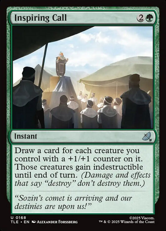 MTG Card Title: Inspiring Call TLE/168