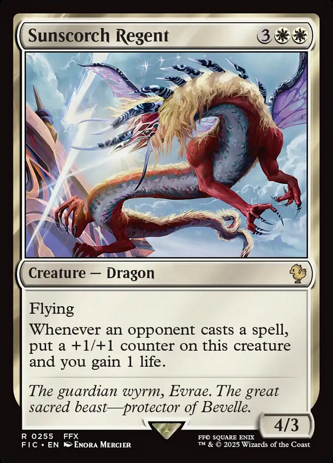 MTG Card Title: Sunscorch Regent FIC/255