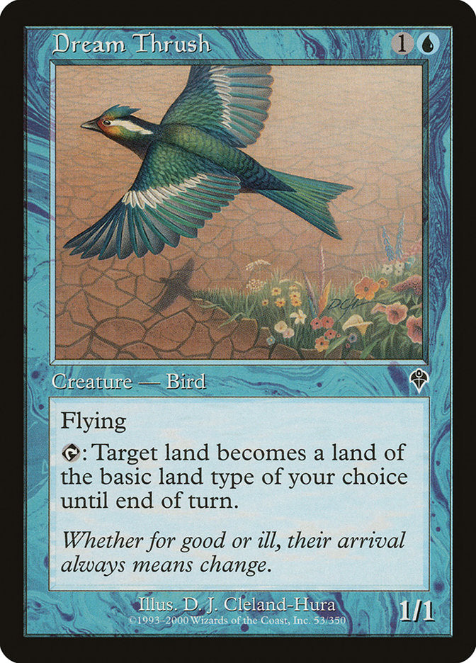 MTG Card Title: Dream Thrush INV/53