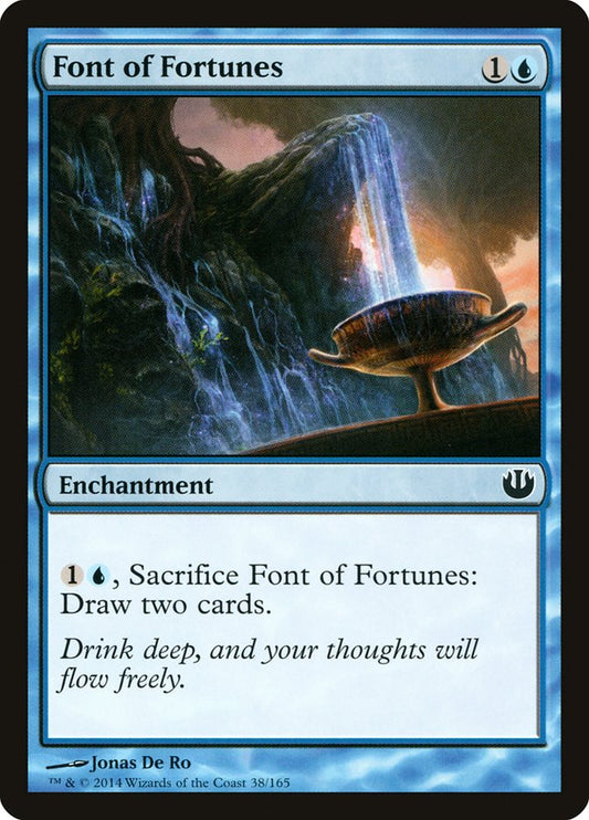 MTG Card Title: Font of Fortunes JOU/38