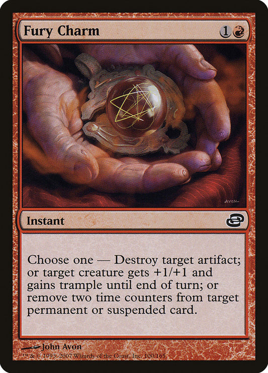 MTG Card Title: Fury Charm PLC/100