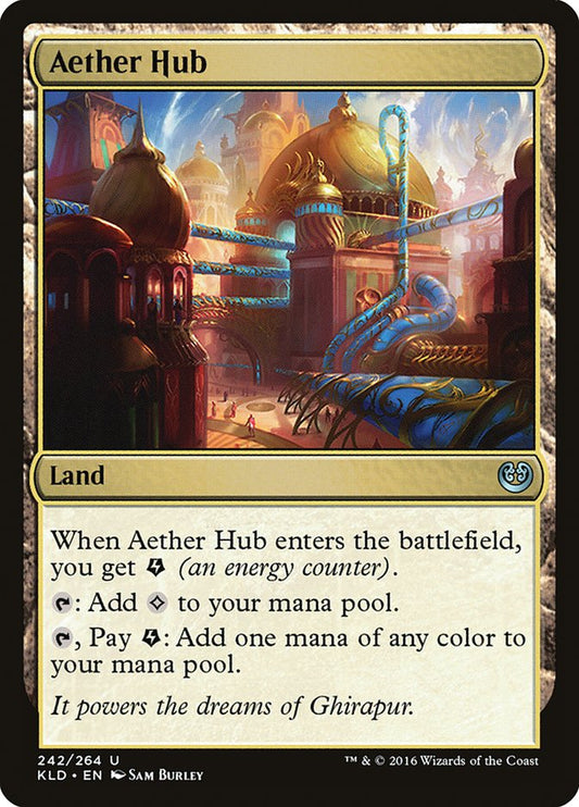 MTG Card Title: Aether Hub KLD/242