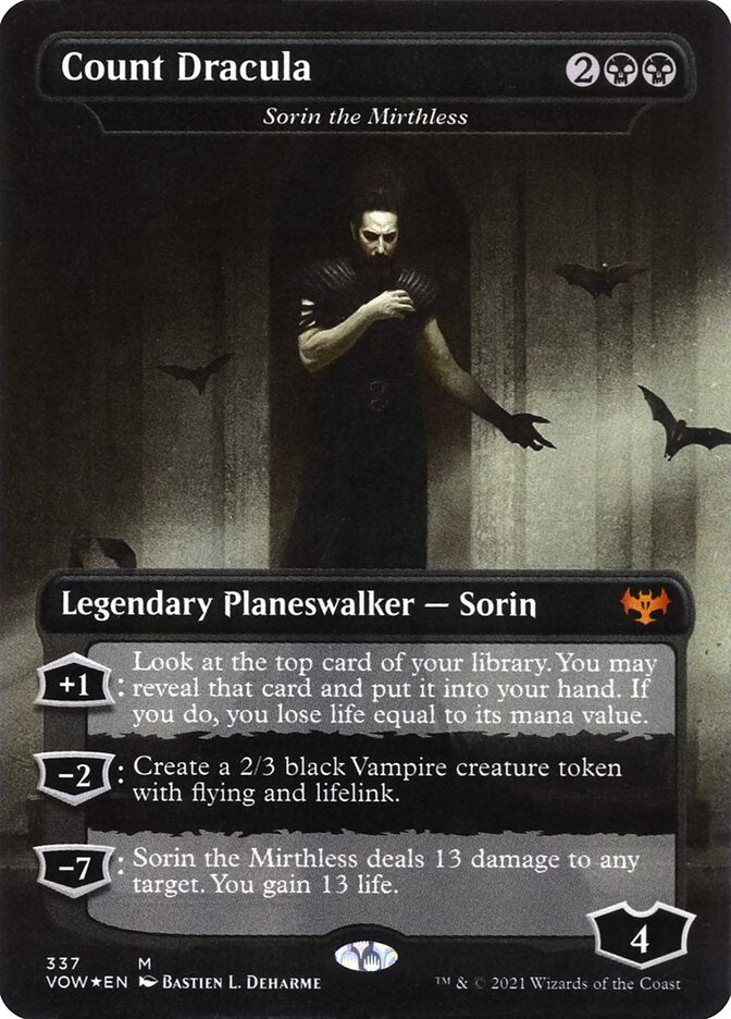 MTG Card Title: Sorin the Mirthless VOW/337