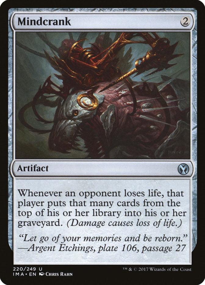 MTG Card Title: Mindcrank IMA/220