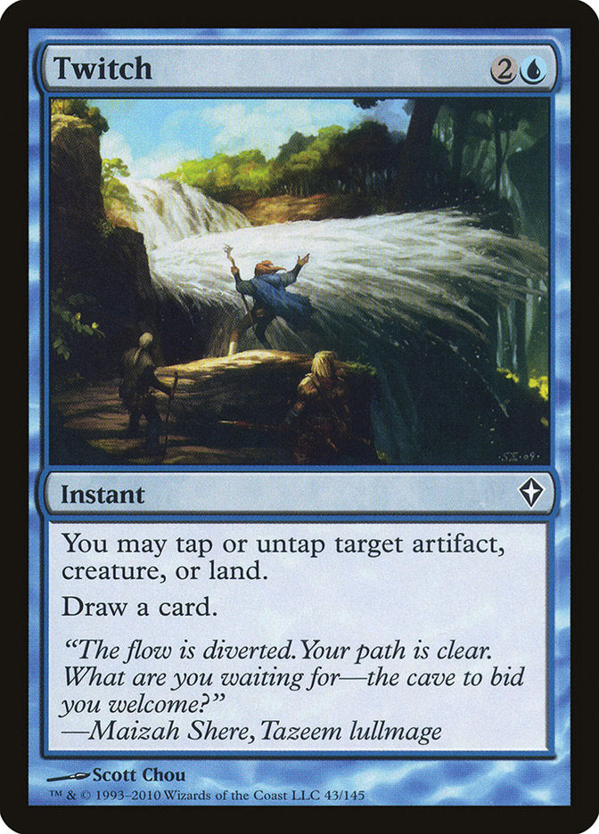 MTG Card Title: Twitch WWK/43