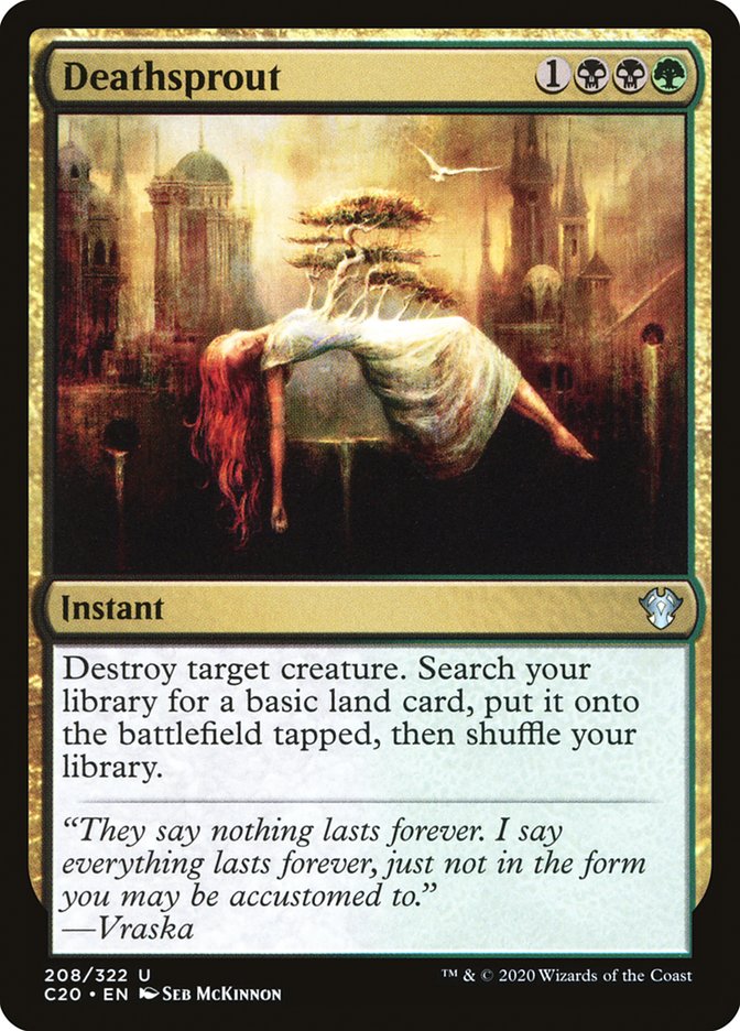 MTG Card Title: Deathsprout C20/208