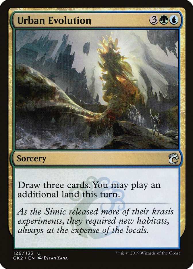 MTG Card Title: Urban Evolution GK2/126