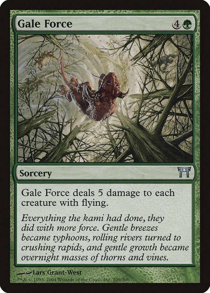 MTG Card Title: Gale Force CHK/209
