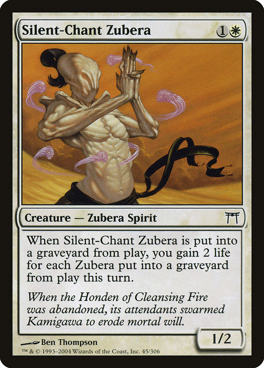 MTG Card Title: Silent-Chant Zubera CHK/45