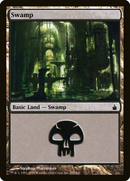 MTG Card Title: Swamp RAV/295