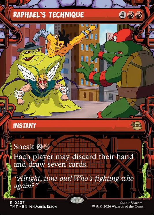 MTG Card Title: Raphael's Technique TMT/237