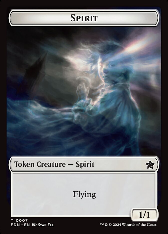 MTG Card Title: Spirit TFDN/7