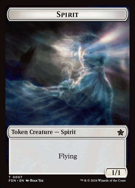 MTG Card Title: Spirit TFDN/7