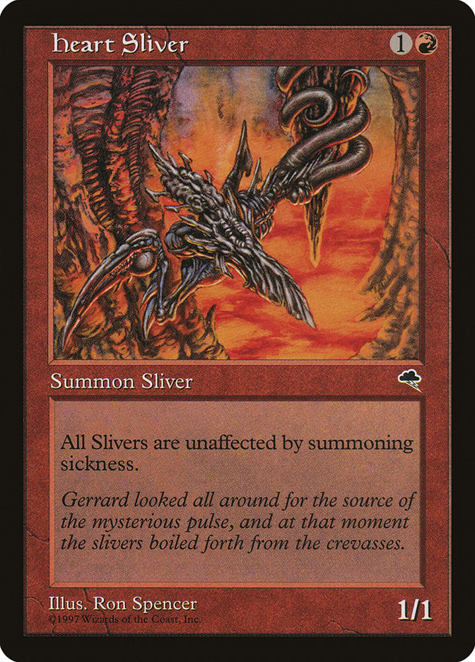 MTG Card Title: Heart Sliver TMP/182