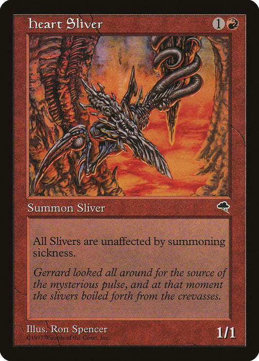 MTG Card Title: Heart Sliver TMP/182