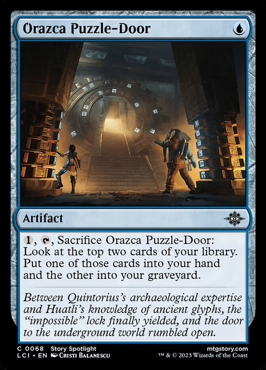 MTG Card Title: Orazca Puzzle-Door LCI/68