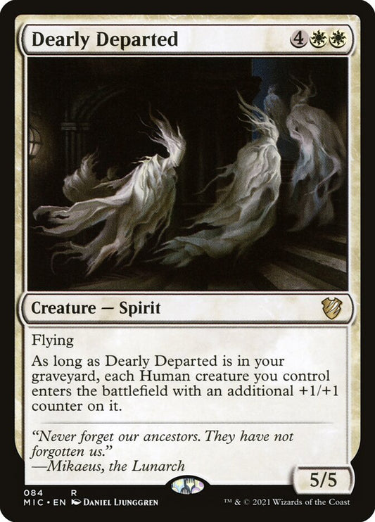 MTG Card Title: Dearly Departed MIC/84