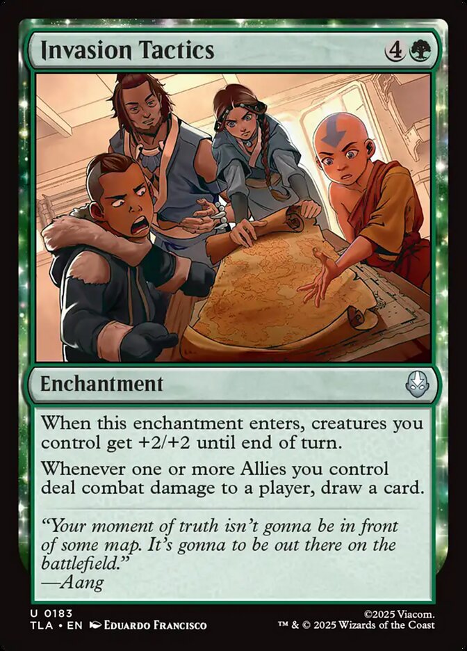 MTG Card Title: Invasion Tactics TLA/183