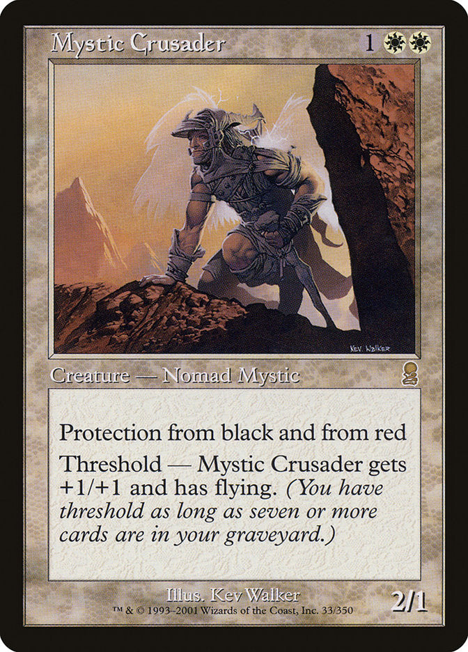 MTG Card Title: Mystic Crusader ODY/33