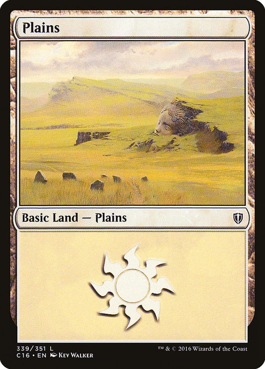 MTG Card Title: Plains C16/339